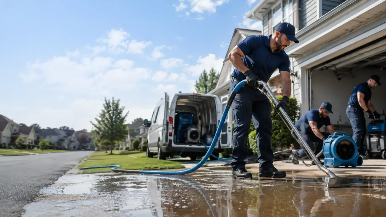 Flood Damage Restoration in Julian, PA